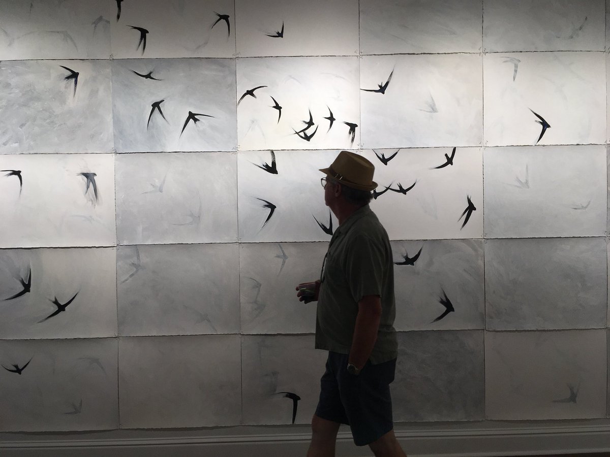 GoCatGo's tweet image. Last night was #SecondFriday at the @FirehouseArt in #Longmont … #fineart #gallery …