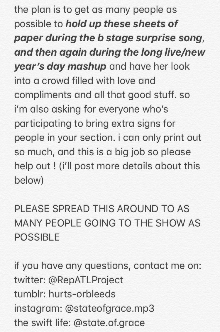 RepATLProject's tweet image. TAYLOR IS... PROJECT #RepTourAtlanta