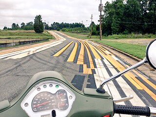 ScooterCult's tweet photo. Wasn’t expecting THIS stretch of road?!? Probably gonna be part of our next ride... #ScooterCult #Vespa #CLT https://t.co/mUlnSoFfHY