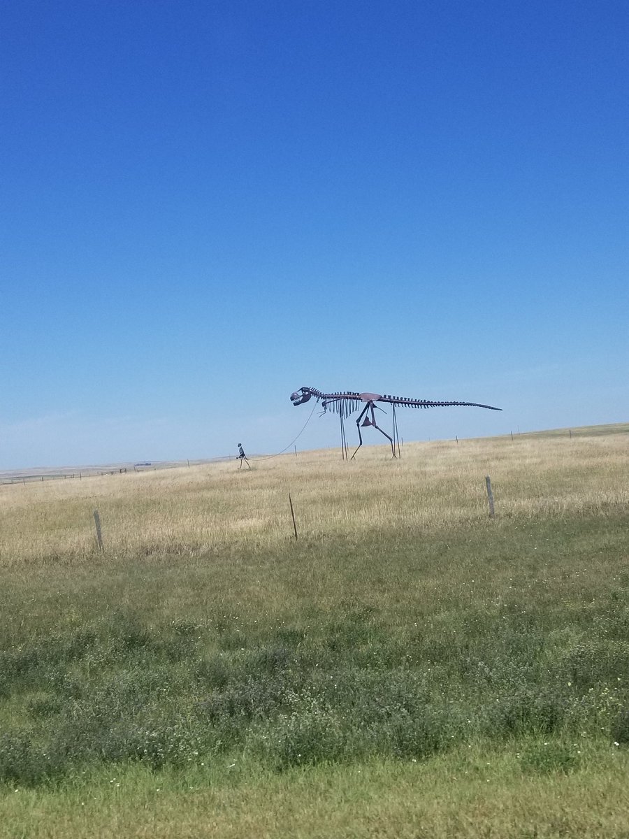 CoryBiro's tweet photo. Also, the Badlands are awesome. We'll be back in a few days to dig up a T-Rex. #yellowstonebound https://t.co/MbuJnxb8LE