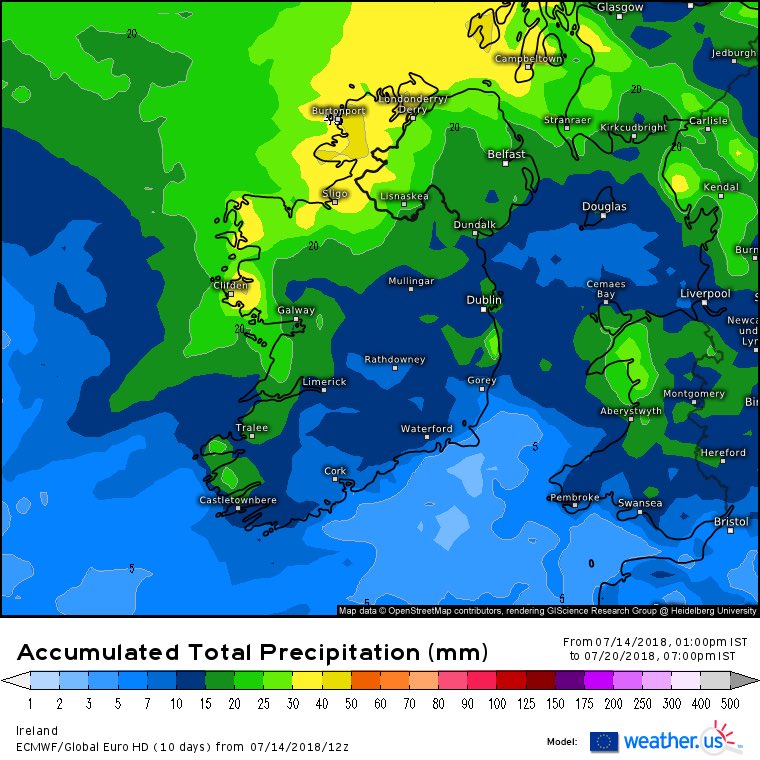 Ecmwf Precipitation Charts