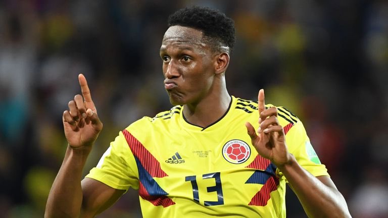 Barcelona defender Yerry Mina is set to join Everton
(Source: SPORT)
#EFC #UTFT #TransferNews