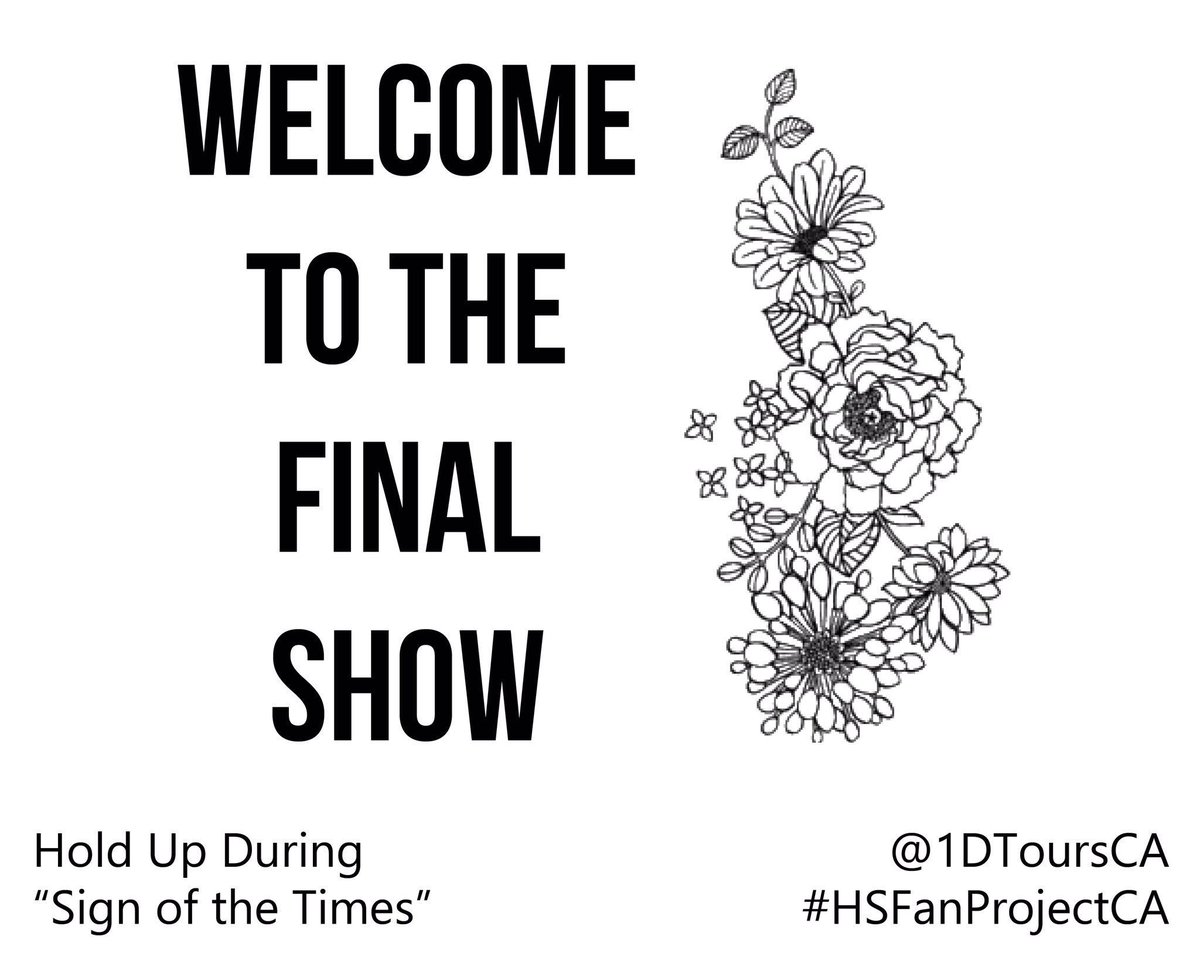 1DToursCA's tweet photo. If you’re in a time crunch to get to the venue, you can use this pink glow substitute and write “Welcome to the Final Show” with some flowers on the back of your printed tickets! #HSFanProjectCA #HarryStylesFinalShow #HarryStylesLiveOnTourLA2 https://t.co/30wKoVk9D6