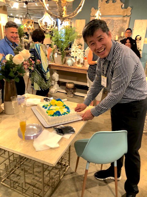 ABHomeInc's tweet image. We had a great time at our 25th Anniversary Party in #Atlanta yesterday! Cheers to 25 years of A&amp;amp;B Home! 🎉

Stop by the A&amp;amp;B Showroom at AmericasMart Bldg 1, Floor 11, B3.  We'll be here for two more days!