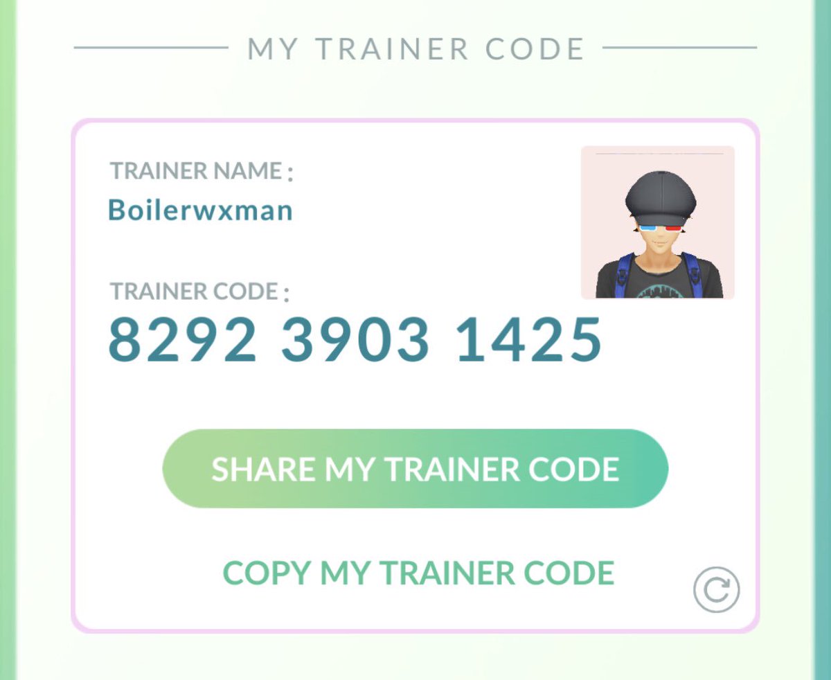 NASCAR_WXMAN's tweet image. Ok thanks to @MattWeaverAW 2 years ago I started #PokemonGo &amp;amp; with #PokemonGOFest2018 going on if you play &amp;amp; want to be my friend - here’s my code #DoNotJudge
