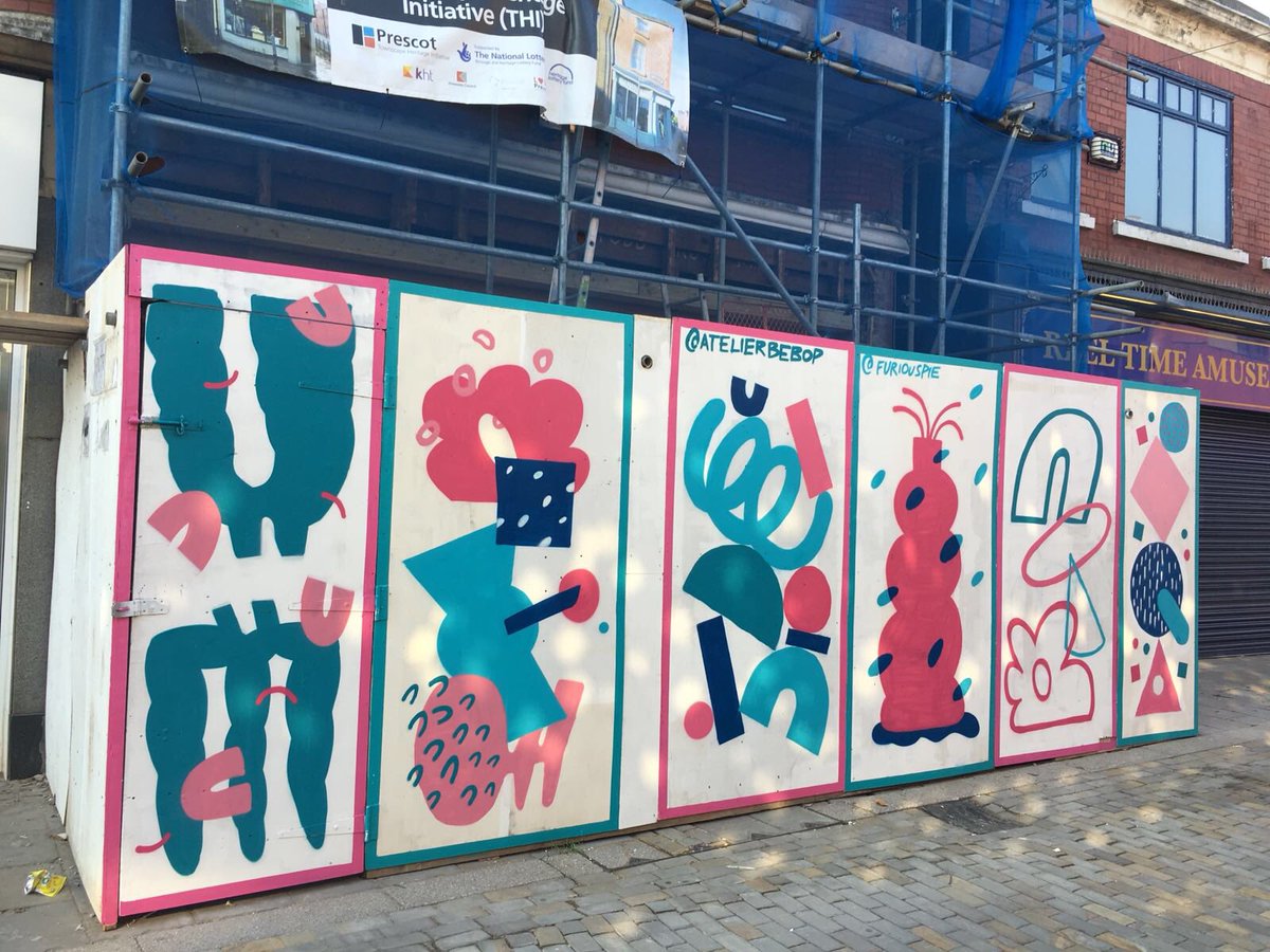 All going on in #Prescot today <a href="/furiouspie/">Ben Harrison</a> <a href="/atelierbebop/">atelier bebop</a> 😍