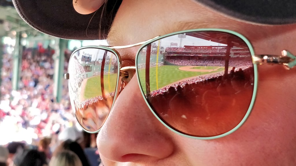 j1ammann's tweet photo. Great view of the @Redsox and @BlueJays today @fenwaypark! https://t.co/6581U1PKh5