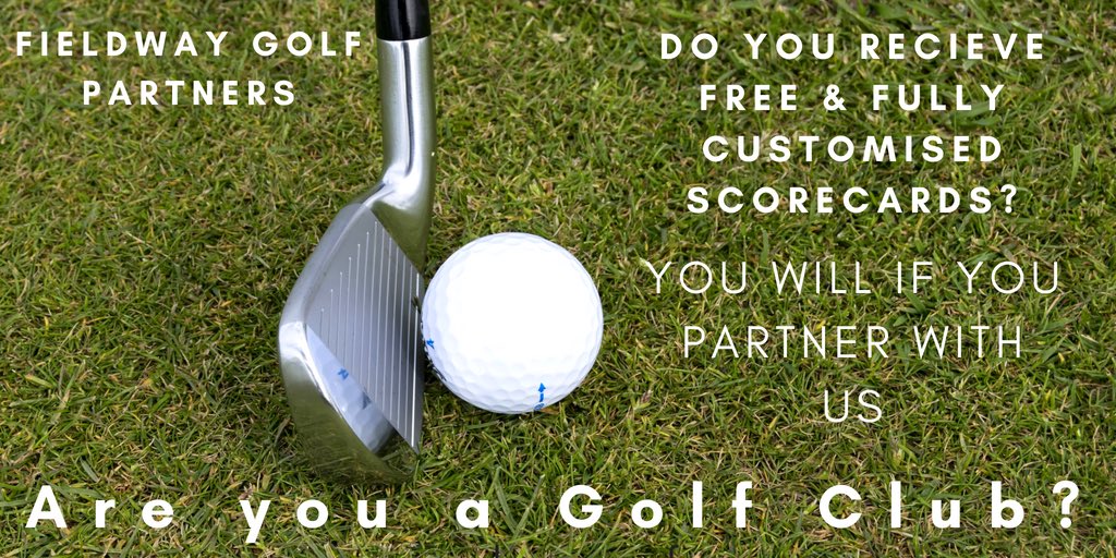 FieldwayGolfP's tweet photo. Are you a golf club? Well if so, partner with us to receive free and fully customised scorecards! ⛳️🏌️‍♂️ https://t.co/JFq00bCOb8
