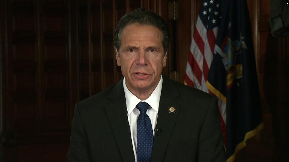 CNNPolitics's tweet photo. New York Gov. Andrew Cuomo calls the Trump administration's spending to detain immigrant children "shocking and irresponsible" https://t.co/jjJyzPWzhf https://t.co/YGCvup9Bgy