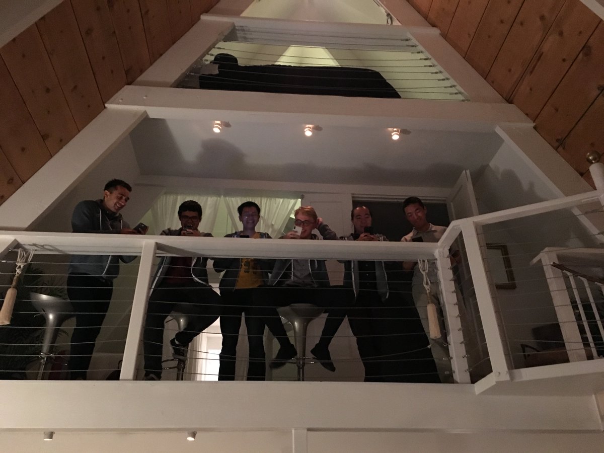 SynackRedTeam's tweet photo. At the Synack #HackerHouse in Mill Valley. We've LOVED getting to know our #ThinkCyber fellows. They are superstars!! https://t.co/kIlGTV1wXQ
