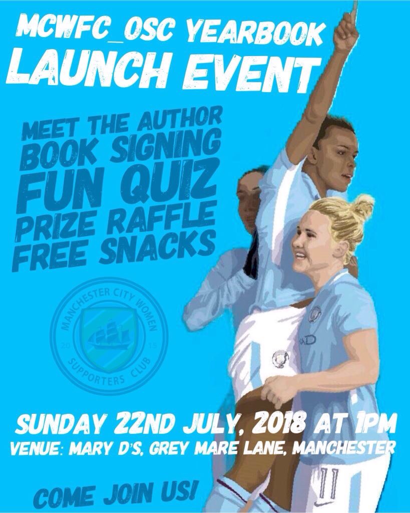 MCWFC_OSC's tweet photo. To celebrate the launch of our 1st EVER @MCWFC_OSC  Yearbook at our event next Sunday, we are giving a copy , signed by the author , away ! We will draw the winner next Sunday , to enter simply follow us and retweet this tweet! https://t.co/GdpqeIi0Q3