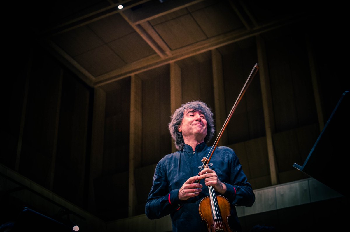 OrchAmericas's tweet photo. #OAmericas2018 1st concert happened yesterday at the @pendereckicente, with acclaimed Russian violinist @DmitriBerlinsky -great interpretation of #Barber's Violin Concerto &amp; amazing performance of @KristinaPiano- #Bernstein's Symphony No.2 ! Tonight last concert in #luslawice https://t.co/0KkdRbE4kN