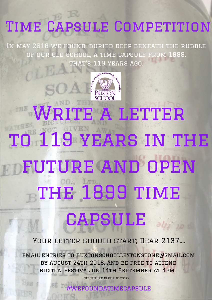 #wefoundatimecapsule