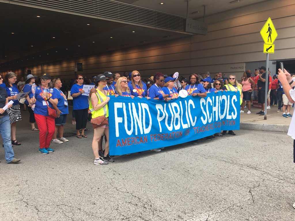 PIIN_SW's tweet image. PIIN is proud to stand with hundreds of Pittsburghers and @AFTunion to demand funding for our public schools. #SchoolsWeDeserve