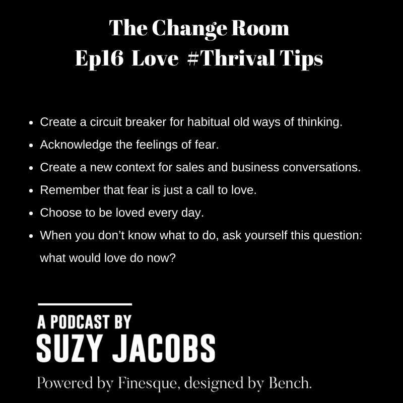 TheChangeRoomPC's tweet photo. I always felt that LOVE had no place in business, but I was wrong.
The Change Room podcast #Thrival Tips for your Thrival Kit this week operate from the Context of Love in business to see immediate results! 
https://t.co/RQKrZwJQru #business #wealth #impact #thrivaltips https://t.co/VF0Vxx5kuE
