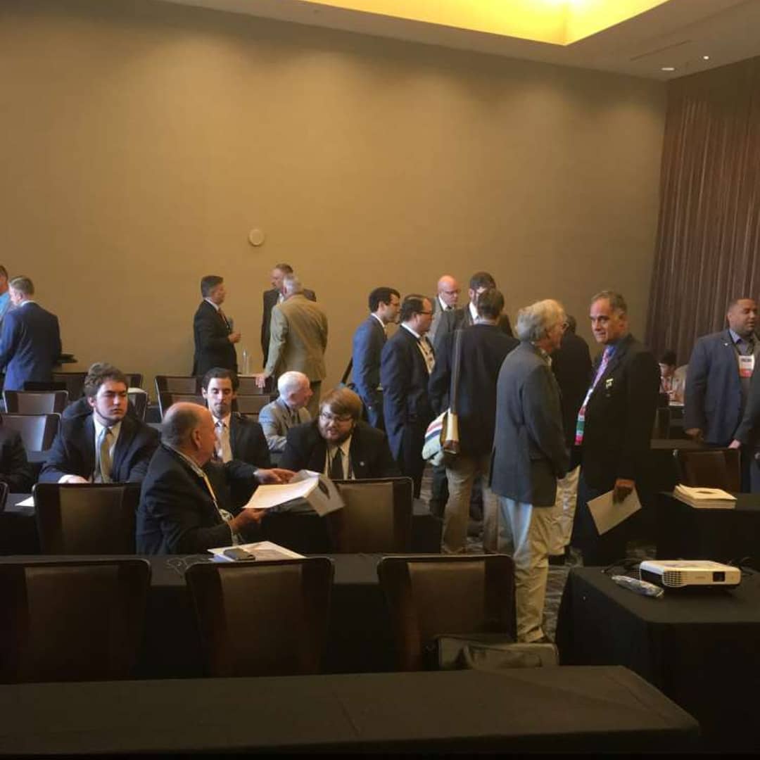 Brother Horn represented AL Gamma this week at the 79th Grand Arch Council! Through many meetings and gatherings with brothers from all over the nation, we're excited to share in his experiences and continue moving forward! #LEDN #RushPhiPsi #HiHiHi #PhiPsiGAC