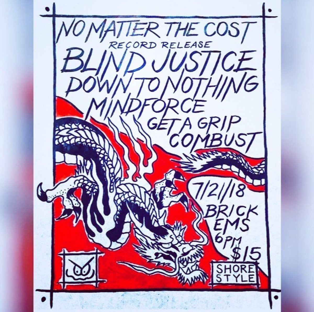 CombustNyhc's tweet photo. This shits in 1 week youll be there
No Matter the Cost

7/21
Brick EMS https://t.co/FafVDNk9np