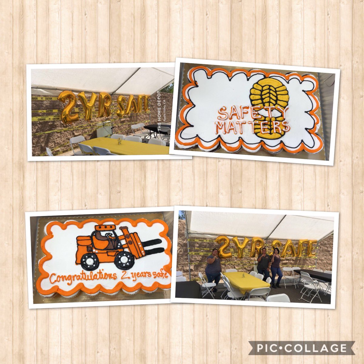 Munoz_6834's tweet photo. Check out our cupcake cake! #safetymatters #Celebration #2yearssafe #6834 #applevalley #buckmillanponce @likevike https://t.co/KLICQ50ROS