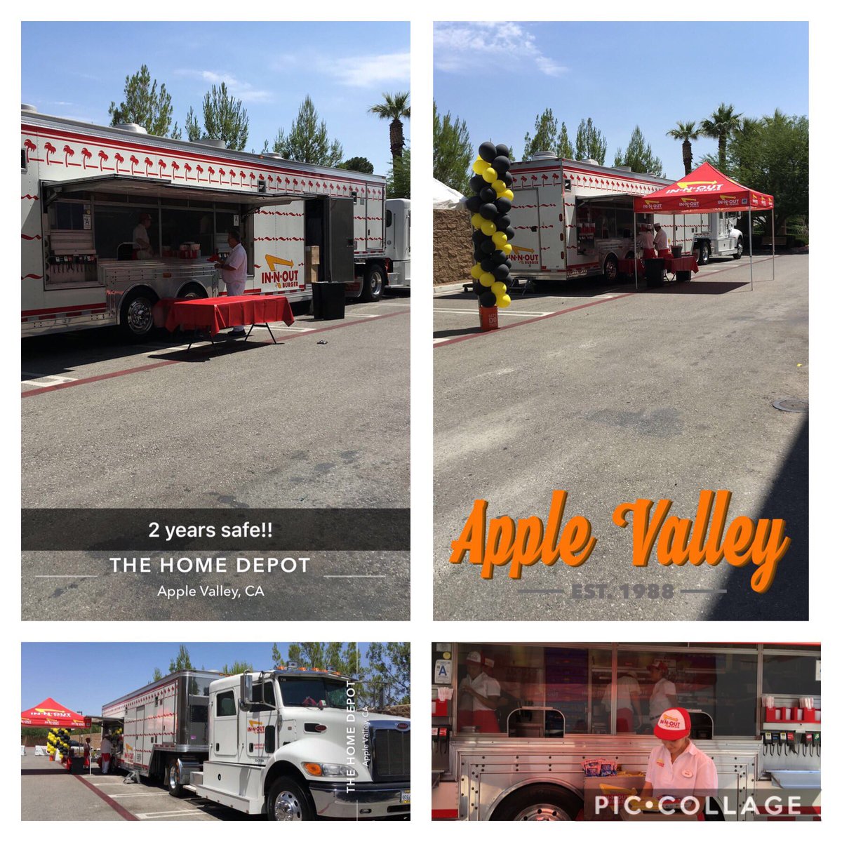 Munoz_6834's tweet photo. Say what 😲 @InNOutProbs @AppleValleyHD , no way! #applevalley #6834 #wesafe #2yearssafe #buckmillanponce https://t.co/z6FUQB4vXR