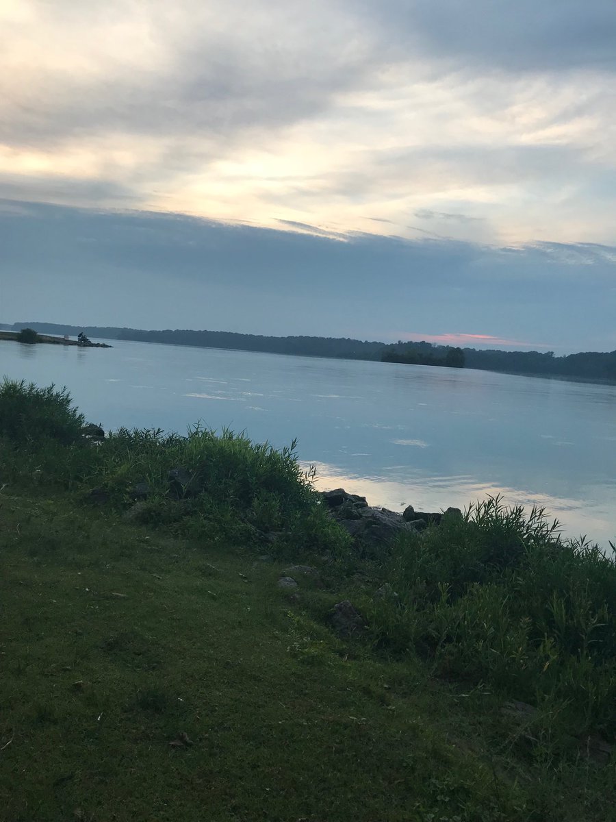 At the lake fishing