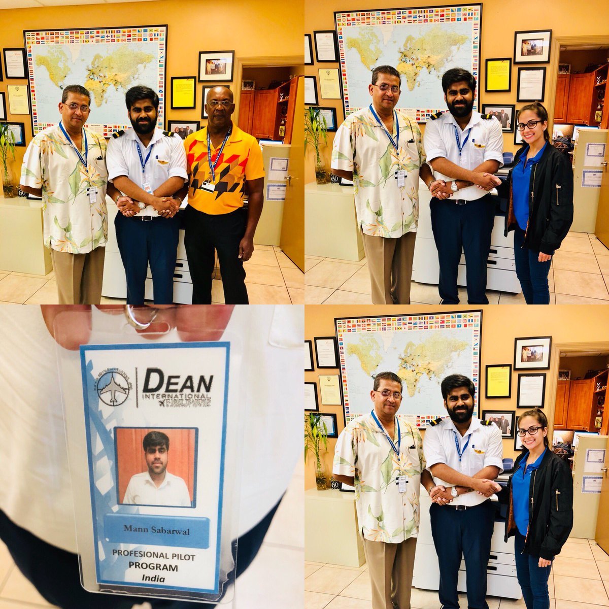 flydean's tweet photo. #india #2months Congratulations Maan on completing the FAA Private Pilot. Fantastic job. https://t.co/WSQGgq4tQE