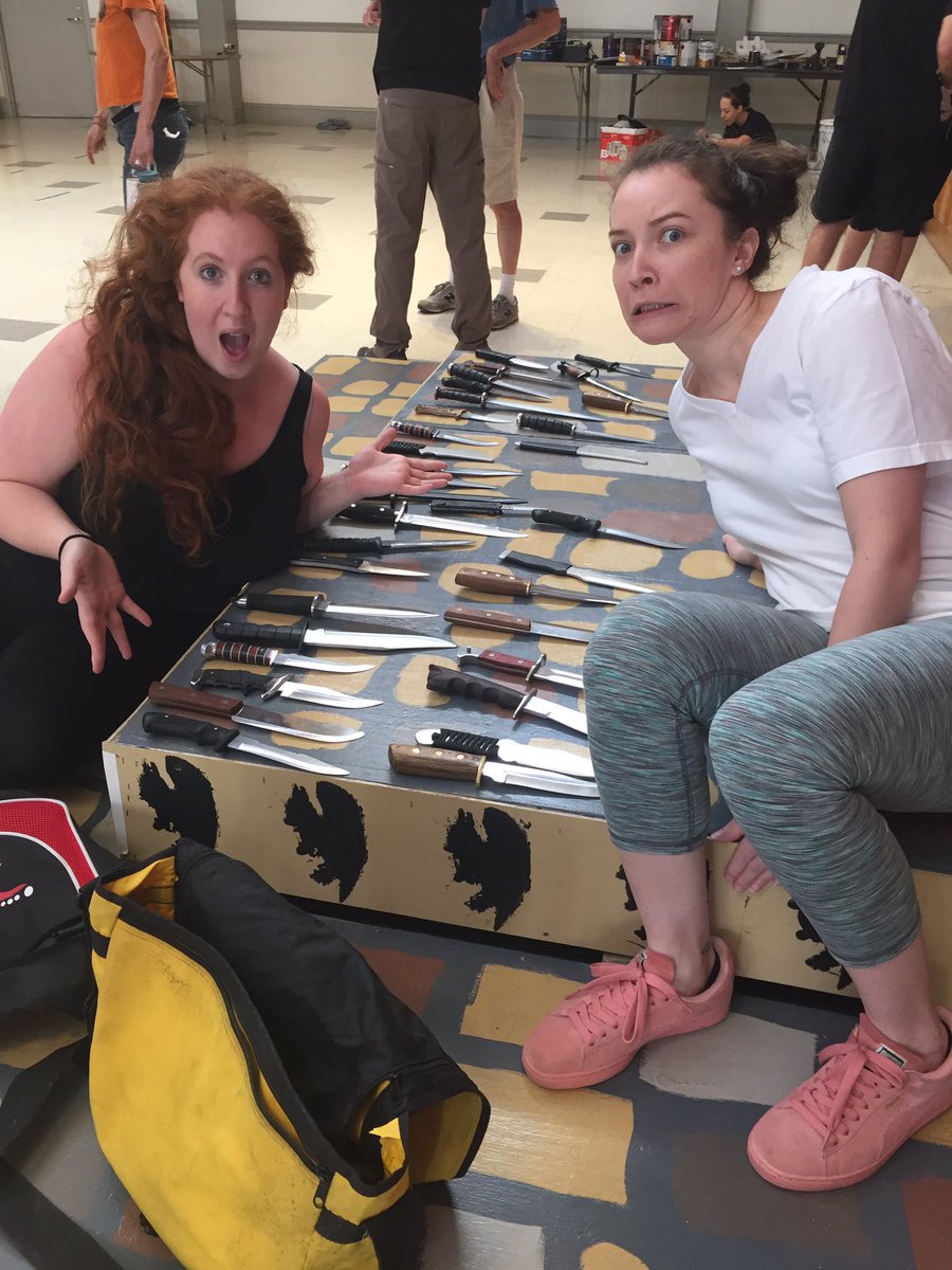 tmdtheaterdc's tweet photo. Our painted ladies have had a busy day! Thy started @ fight camp & then saw @CapitalFringe fest show "Vengeance in My Heart."
#fringeitforward #capfringe18 #acreativedc #girlboss #theaterislife #dctheatre #bythings #dcarts #leadingladies #dctheater #paintedladies #womenintheater https://t.co/E5O2cSkYvV