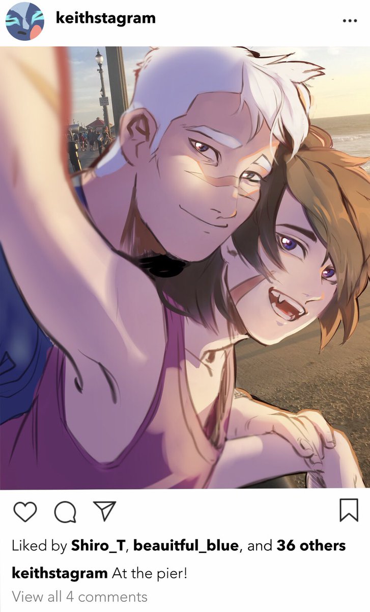 rou_tan_tan's tweet photo. My California trip in the form of #shiro and #keith finally have a break on earth ;w; https://t.co/Gq6ayTLreA