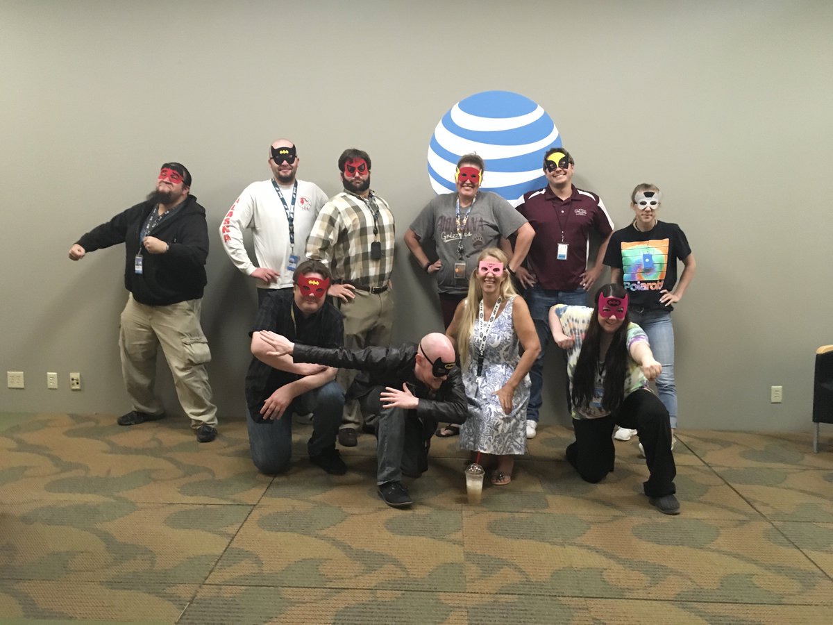 AX Team... ASSEMBLE!!!! These are some real life CSR Superheroes! Oh, and me too I guess.
<a href="/MslaCC1/">ZooTown Care AT&T</a> #lifeatATT