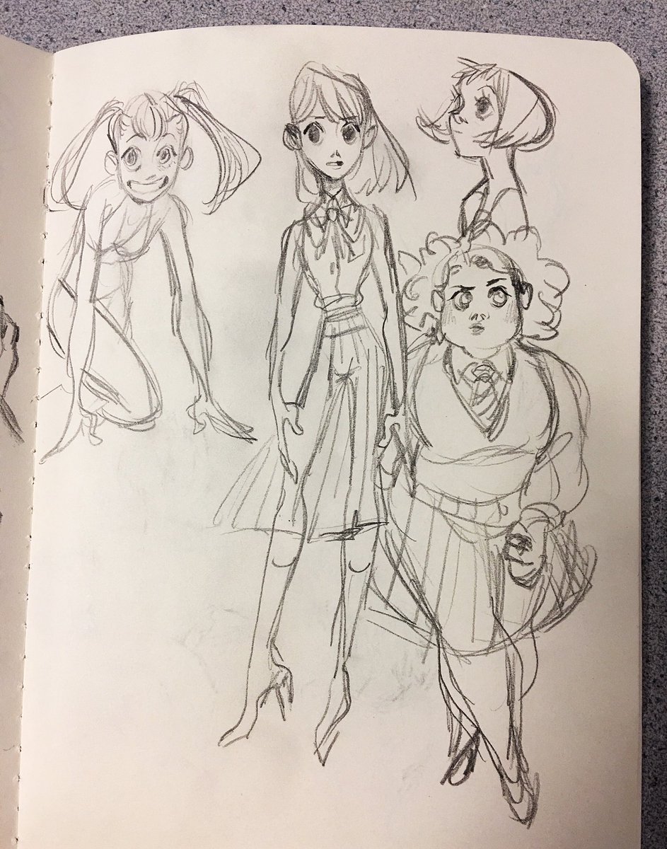 Lazy girl doodles #myart #characterdesign #sketchbook 