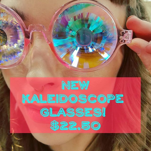 Iconoclad's tweet photo. New kaleidoscope glasses just in! We sell your previously rocked stuff and you keep 50%! We're at 414 E 300 S in SLC.  #iconoCLAD  #801 #utah  #veryconrad #keepslcweird #saltlakecity #SLC #utahfashion #wasatchfront #slclocal https://t.co/WZZLUXSXfa https://t.co/Holqx8SFVv