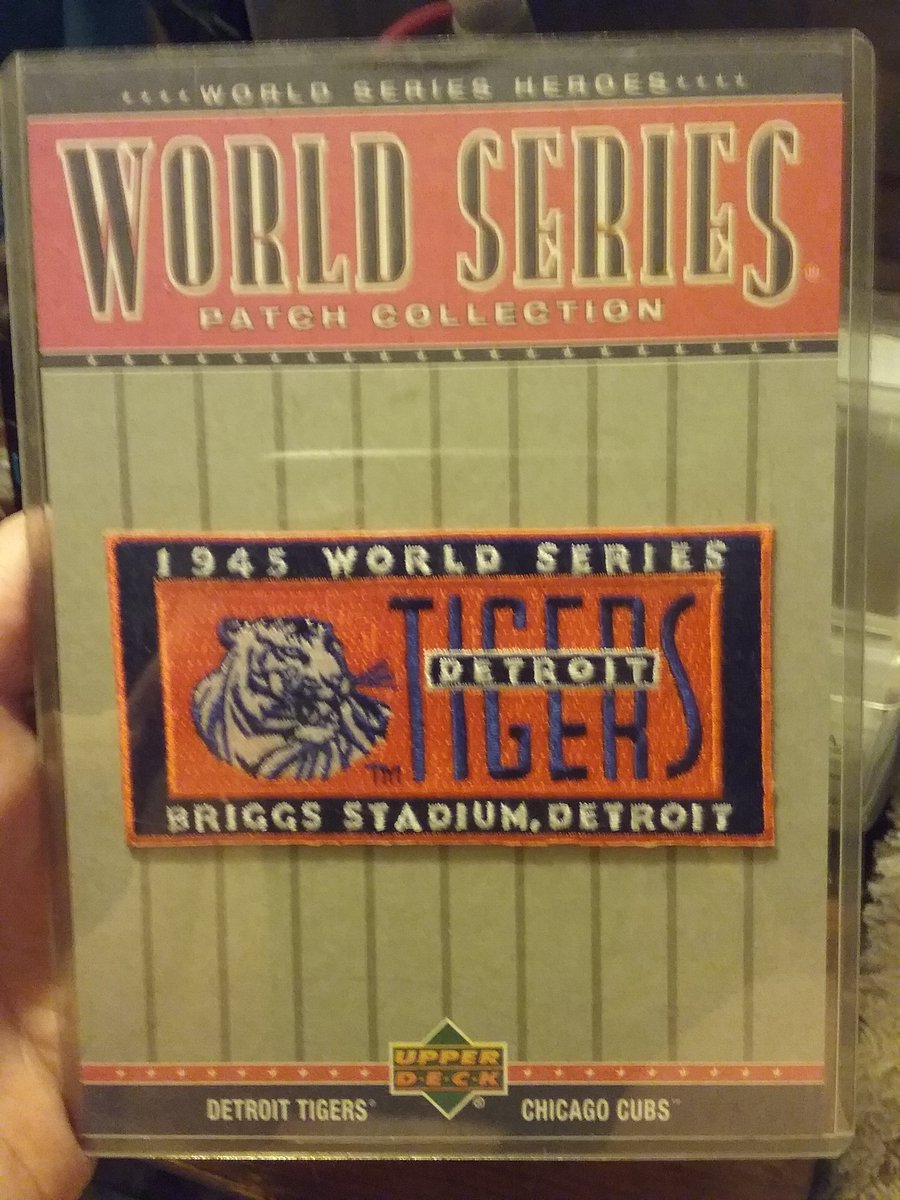 freehan11's tweet photo. NEW! #MyMailbox brings this amazing 2002 @UpperDeckSports Patch Collcetion card...
https://t.co/uhR9t1zqdL
#AtticAllStars #thehobby @breakdowncards @TigersHistory https://t.co/UgZPwuT8Z3
