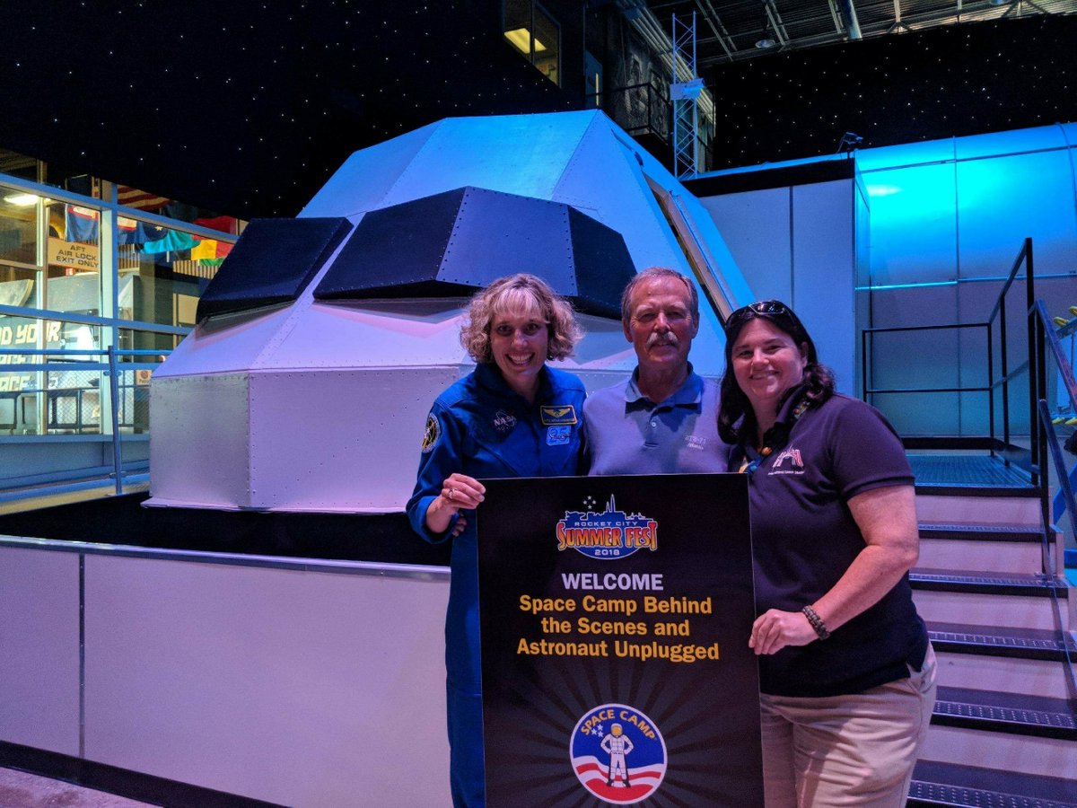 SpaceCampUSA (@spacecampusa) on Twitter photo Our Space Camp Summer Fest attendees got to learn and hear stories from 3 <a href="/SpaceCampHOF/">SpaceCampHallofFame</a> 'ers: <a href="/AstroDot/">Dorothy Metcalf-Lindenburger</a> <a href="/PaycomPenny/">Penny J Pettigrew</a> and Hoot! Our Space Camp Summer Fest attendees got to learn and hear stories from 3 <a href="/SpaceCampHOF/">SpaceCampHallofFame</a> 'ers: <a href="/AstroDot/">Dorothy Metcalf-Lindenburger</a> <a href="/PaycomPenny/">Penny J Pettigrew</a> and Hoot!