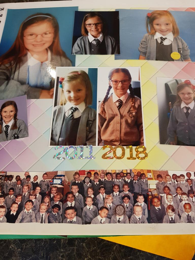 OrbellLil's tweet photo. @StBernsPrimary Imogen can't wait to show you her leavers book .she made so many fantastic mermorys with her friends .#schoollife https://t.co/YrQsj7xOhA
