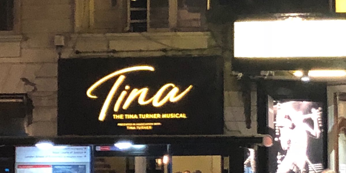 RobBickerton's tweet image. Fantastic Tina Turner show, in London her life story very well written.