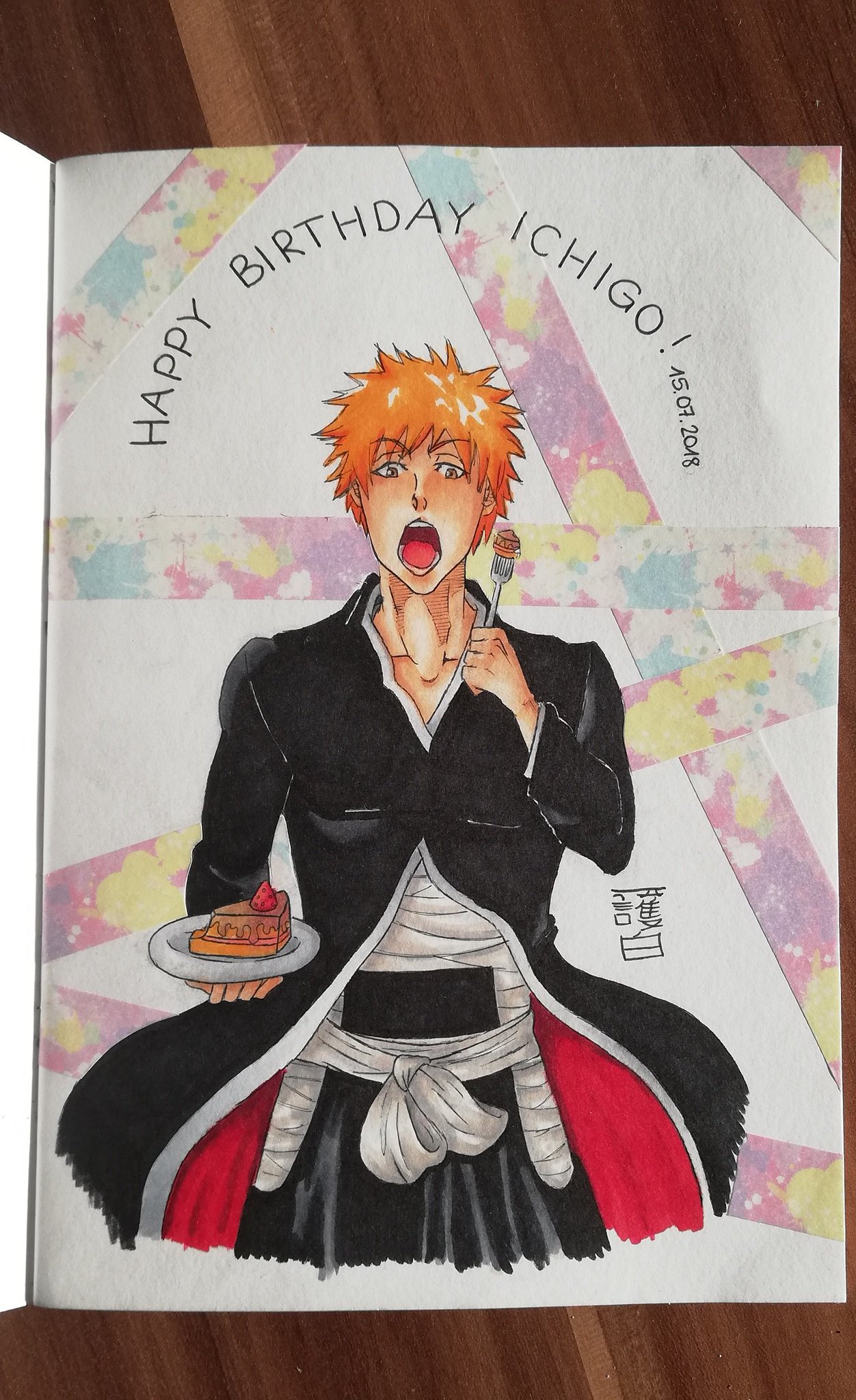 Happy Birthday Ichigo :)
Bleach (c) Tite Kubo  