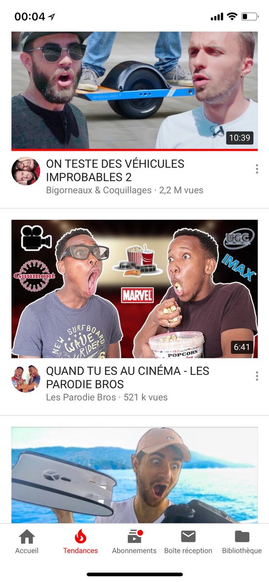 Videos tendances sur ⁦<a href="/YouTube/">YouTube</a>⁩, avoir la bouche ouverte fait il parti de l’algo? #YouTube #coincidenceJeNeCroisPas
