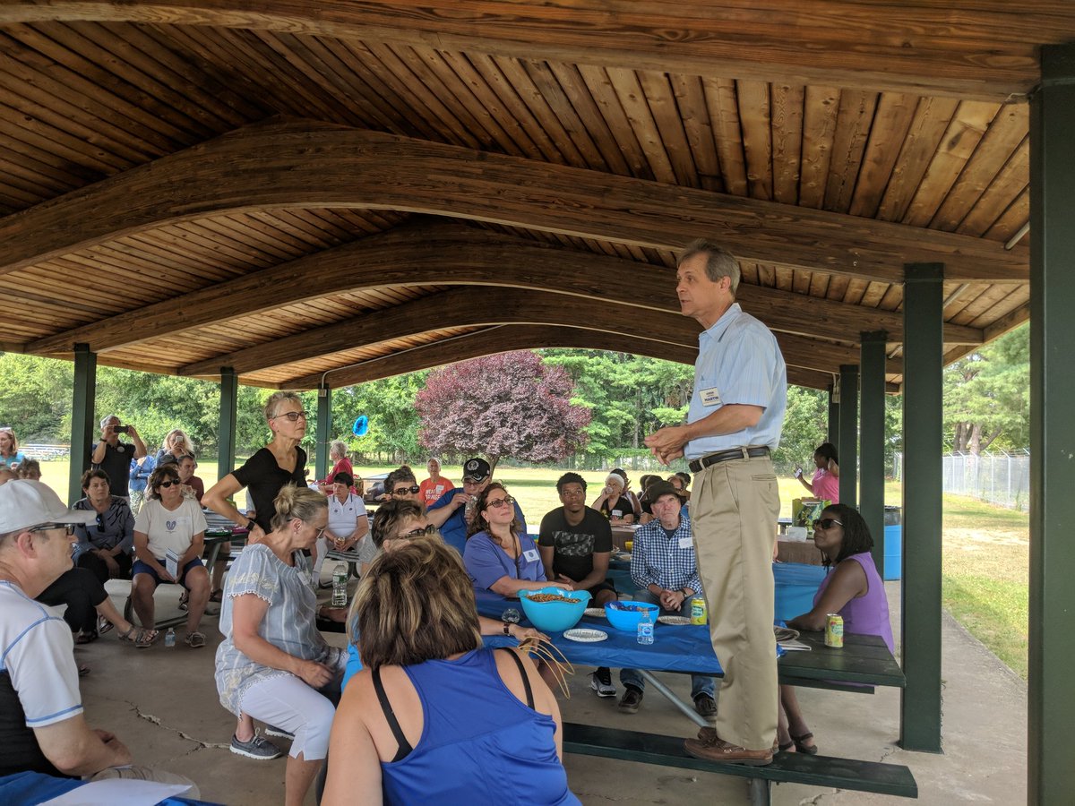 FishkillDems's tweet photo. Blown away by all the people who came out to the Fishkill Dems Summer Social - thank you!!  It was great to hear from @Karen4NYSenate , Laurette Giordano for NYS Assembly 105, as well as Dutchess judicial candidates Jeff Martin &amp; Tom Mansfield! https://t.co/kdkK9TVE2k
