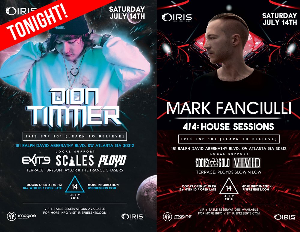 TheIrisgirls's tweet photo. Happy #IRISday 😁 #TONIGHT get ready for @diontimmermusic on Mainstage plus 4/4 House Sessions with @markfanciulli on the Underground Stage! Tickets: https://t.co/SOdozd8BUK
@irispresents #esp101 #learntobelieve #IRISfamily https://t.co/bahBBYdKhl