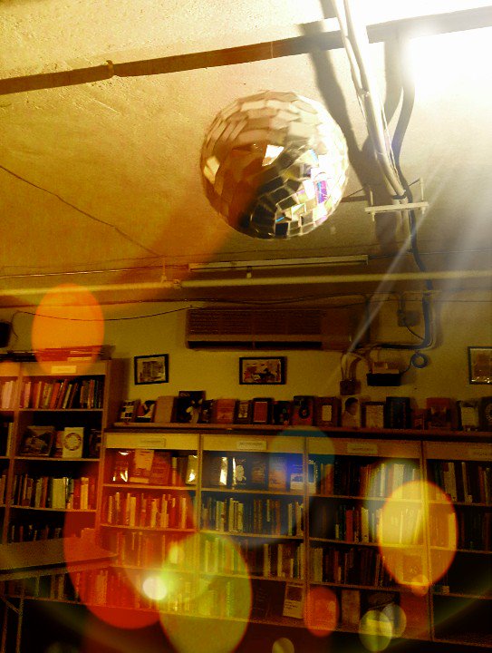 Princeton Library On Twitter The Disco Ball Is Hung At Labyrinth