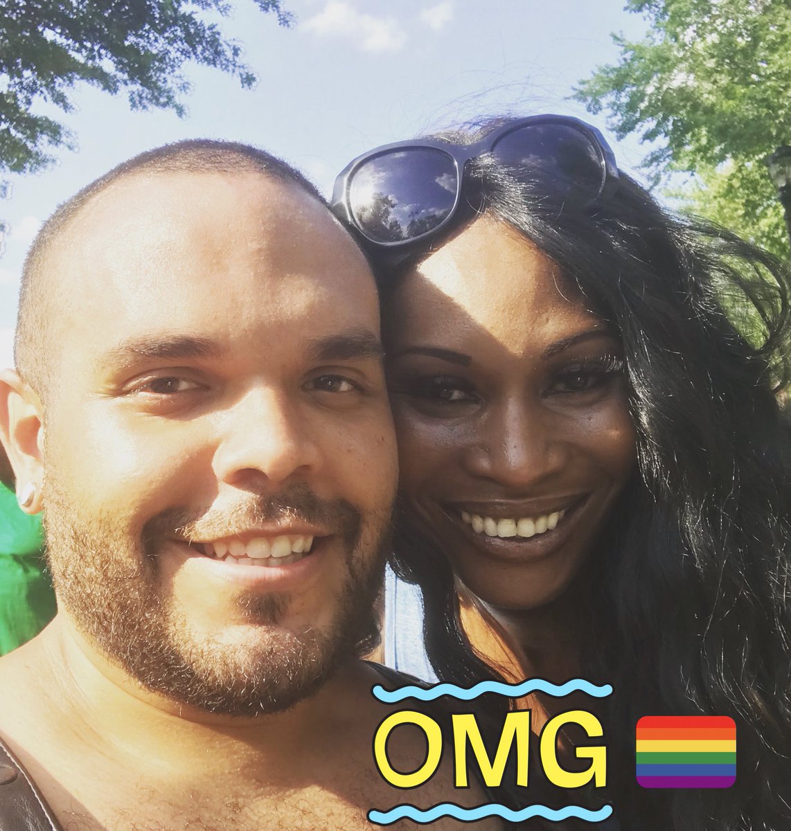 So happy I got to meet @tyraaross from #PoseFX today at #BronxPride.