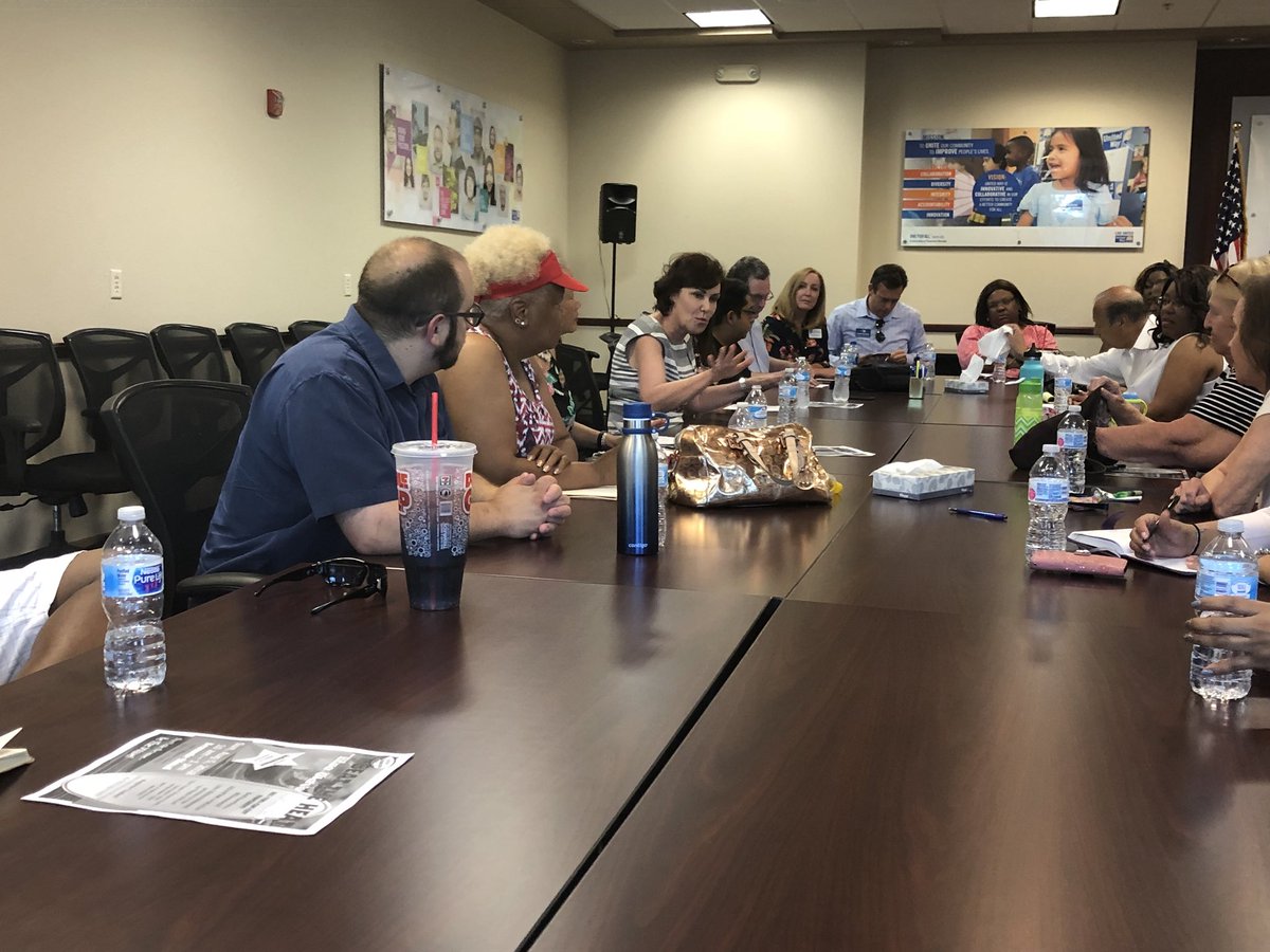 ClarkDems's tweet photo. Thank you @RepJackyRosen for today’s round table with our clubs, caucuses and board. We appreciate you listening to and addressing our concerns. We are fired up to elect you our US Senator and all our Democrats down ballot! https://t.co/lD3pmgswqa