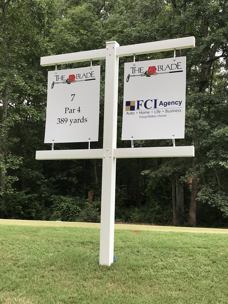 TheBladeJunior's tweet photo. @DougWalker21 thanks for your support of the Blade Jr. #20thANNIVERSARY #kidshelpingkids #scjrgolf https://t.co/VcQJnW9E3z