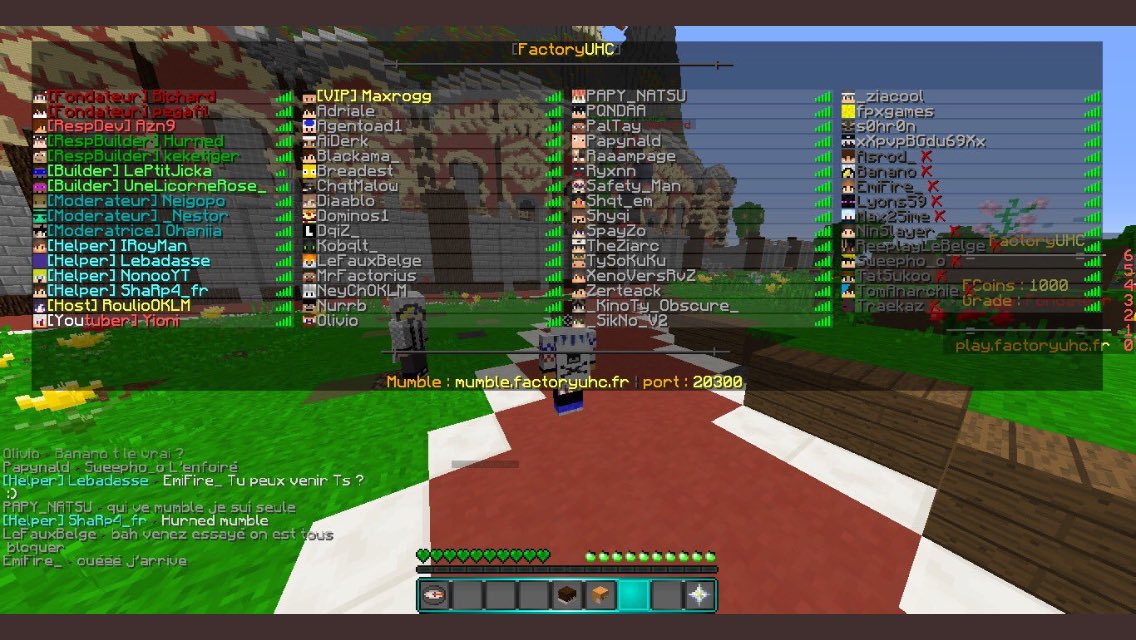 FactoryUHC's tweet image. 🏆 Il y a 1 ans jour pour jour ! 🔥 

Bon anniversaire à vous ! Merci pour tout encore 🎉 

Restez comme vous êtes 💜

« Allez les bleus »