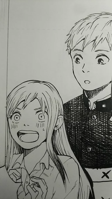 落ちてるふたり、今週はお休みですが現在15話目の原稿作業中です。 