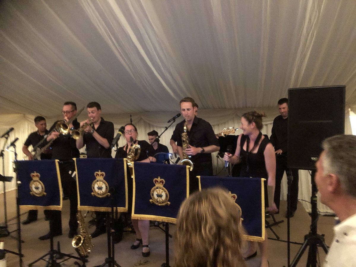 butlerstu's tweet photo. RIAT VIP BBQ tonight including wing walkers and a full on dog fight!! Plus the RAF Regiment Band who were fantastic!! #Rafcte #RAF100 #SKGC #bramleyproshop https://t.co/jFiTLcF7dO