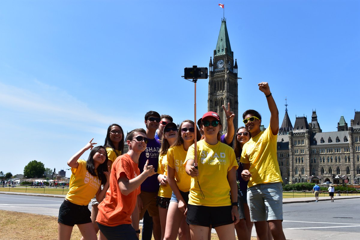 SHADCarleton's tweet photo. #SHADCarleton @SHADnetwork #SHADS still reminiscing on Ottawa Day...our SHADs definitely loved seeing the city! The month is flying by with only 2 weeks left to go! #SHAD2018 #UncommonPurpose #STEM @ottawacity @CanadianPM https://t.co/JSTnsi7b9i