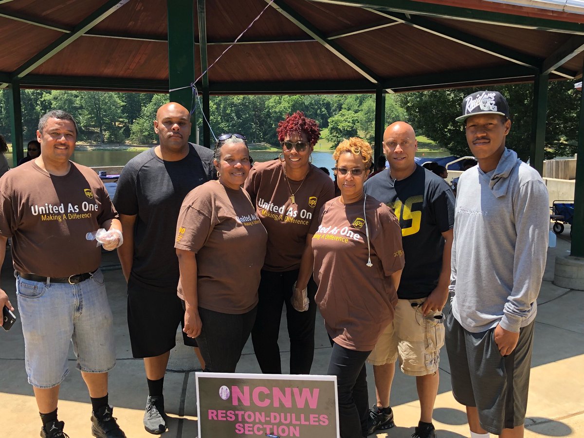 @ChesapeakUPSers Ups supporting the National Council for Negro Woman Reston Dulles chapter family reunion. #Upsleaders #Servicethecommunity #Capitalgivesback