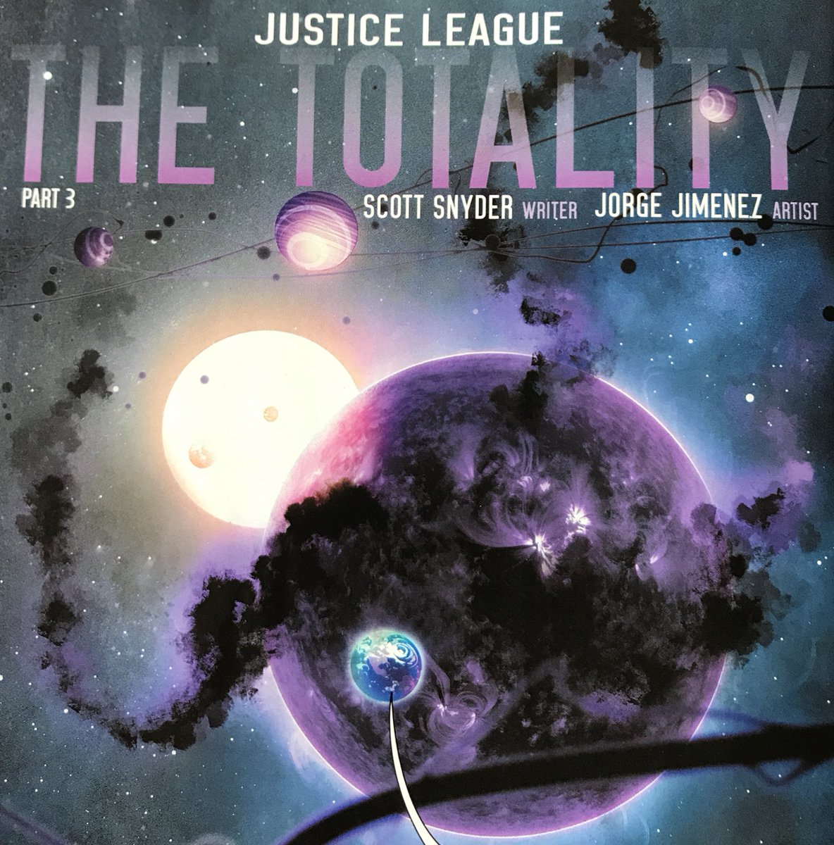 AuditoryComics's tweet image. Finished reading the third issue of #JusticeLeague #thetotality by @Ssnyder1835 and how beautiful is the artwork by @JorgeJimenezArt I have so much to catch up on but have bought back issues or his recent #Superman run 

for now let me leave you with this and simply admire #art