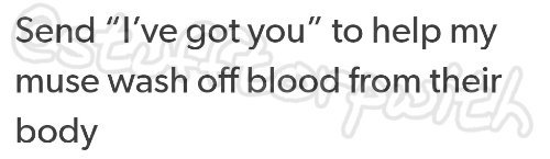We getting into angst territory now.