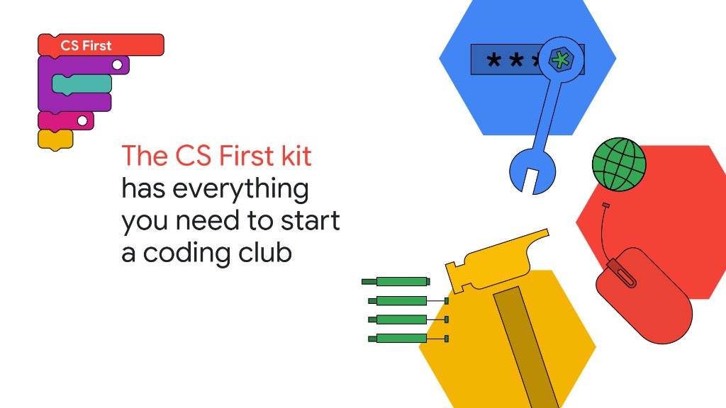 GoogleForEdu's tweet image. Be prepared to teach computer science this school year by choosing a theme and ordering the free #CSFirst kit for lesson plans, solution sheets and more. Get your classroom ready to code: goo.gl/ZsmVwj